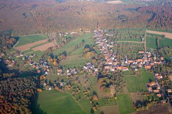 Nehwiller-près-Wœrth dans le département Bas Rhin, France d'un drone