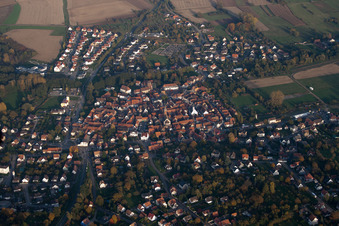 Wœrth dans le département Bas Rhin, France d'un drone