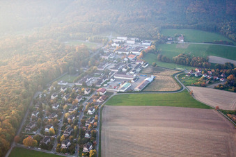 Drachenbronn-Birlenbach dans le département Bas Rhin, France vue d'en haut
