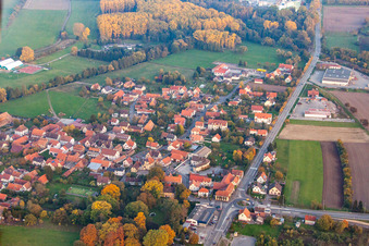 Image drone de Quartier Altenstadt in Wissembourg dans le département Bas Rhin, France
