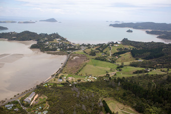 Coromandel dans le département Waïkato, Nouvelle-Zélande d'en haut