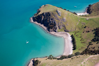 Whanganui Island dans le département Waïkato, Nouvelle-Zélande d'en haut