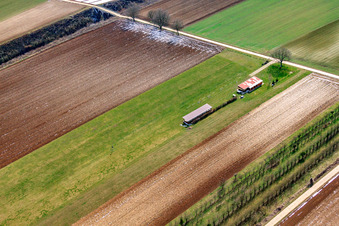 Vue oblique de Aérodrome modèle du club de modélisme Freckenfeld eV à Freckenfeld dans le département Rhénanie-Palatinat, Allemagne