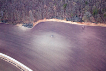 Photographie aérienne de Westhausen dans le département Thuringe, Allemagne