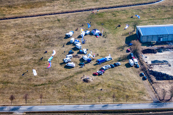 Photographie aérienne de Informations à Westhausen dans le département Thuringe, Allemagne