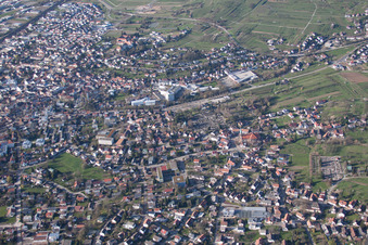 Vue aérienne de Quartier Kappelwindeck in Bühl dans le département Bade-Wurtemberg, Allemagne