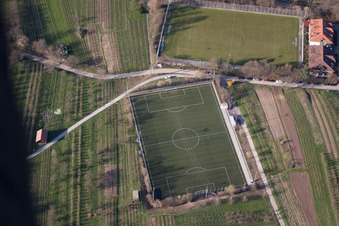Quartier Steinbach in Baden-Baden dans le département Bade-Wurtemberg, Allemagne hors des airs