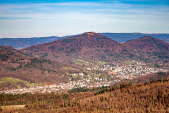 Vue aérienne de Mercure à Baden-Baden dans le département Bade-Wurtemberg, Allemagne
