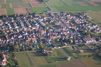 Image drone de Quartier Niederhochstadt in Hochstadt dans le département Rhénanie-Palatinat, Allemagne