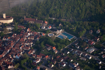 Vue oblique de Quartier Michaelsberg in Gundelsheim dans le département Bade-Wurtemberg, Allemagne