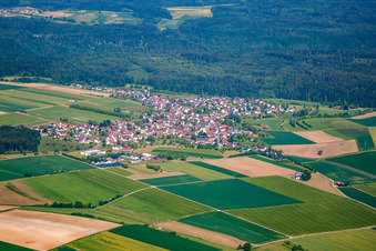 Vue aérienne de Quartier Sigmarswangen in Sulz am Neckar dans le département Bade-Wurtemberg, Allemagne