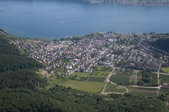 Quartier Ludwigshafen in Bodman-Ludwigshafen dans le département Bade-Wurtemberg, Allemagne vue d'en haut