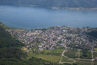 Quartier Ludwigshafen in Bodman-Ludwigshafen dans le département Bade-Wurtemberg, Allemagne depuis l'avion