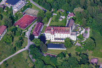 Collège international de Salem Schloss Salem à Überlingen dans le département Bade-Wurtemberg, Allemagne hors des airs