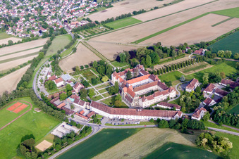 Photographie aérienne de Château de l'école Salem à le quartier Stefansfeld in Salem dans le département Bade-Wurtemberg, Allemagne