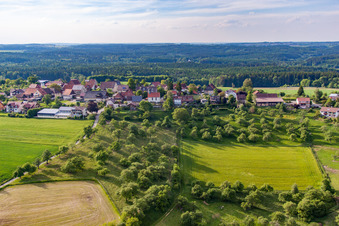Vue oblique de Quartier Taisersdorf in Owingen dans le département Bade-Wurtemberg, Allemagne