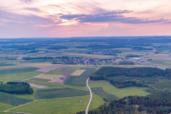 Photographie aérienne de Quartier Krumbach in Sauldorf dans le département Bade-Wurtemberg, Allemagne