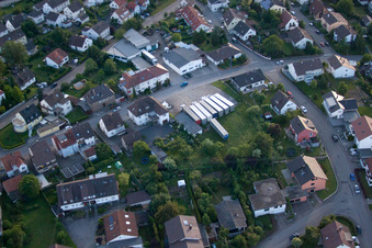 Photographie aérienne de ENDERES Freight Forwarding à le quartier Diedelsheim in Bretten dans le département Bade-Wurtemberg, Allemagne