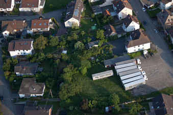 Vue aérienne de ENDERES Logistique à le quartier Diedelsheim in Bretten dans le département Bade-Wurtemberg, Allemagne
