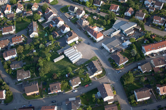Photographie aérienne de ENDERES Logistique, Transit à le quartier Diedelsheim in Bretten dans le département Bade-Wurtemberg, Allemagne