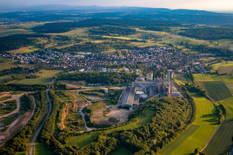 Photographie aérienne de Quartier Wössingen in Walzbachtal dans le département Bade-Wurtemberg, Allemagne