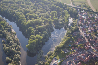Munchhausen dans le département Bas Rhin, France vue d'en haut