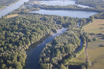 Munchhausen dans le département Bas Rhin, France vue du ciel