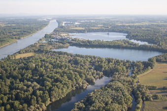 Enregistrement par drone de Munchhausen dans le département Bas Rhin, France