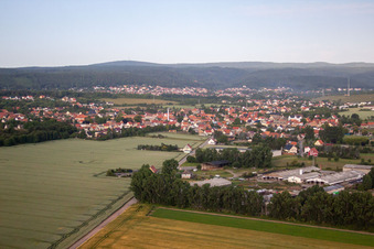 Vue aérienne de Quartier Rieder in Ballenstedt dans le département Saxe-Anhalt, Allemagne
