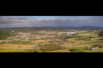 Vue aérienne de District d'Altenbrak (Harz) à Blankenburg dans le département Saxe-Anhalt, Allemagne
