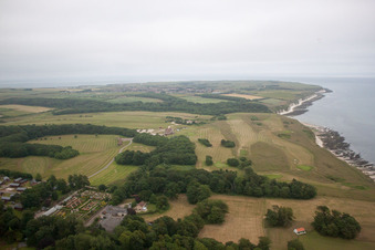 Bridlington dans le département Angleterre, Grande Bretagne vue d'en haut