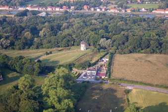Watten dans le département Nord, France vue d'en haut