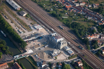 Photographie aérienne de Saint-Omer dans le département Pas de Calais, France