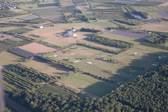 Vue aérienne de Club de golf Urloffen à le quartier Urloffen in Appenweier dans le département Bade-Wurtemberg, Allemagne