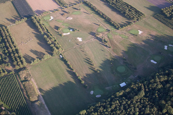 Club de golf Urloffen à le quartier Urloffen in Appenweier dans le département Bade-Wurtemberg, Allemagne depuis l'avion