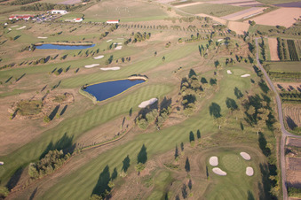 Vue aérienne de Club de golf Urloffen à le quartier Urloffen in Appenweier dans le département Bade-Wurtemberg, Allemagne