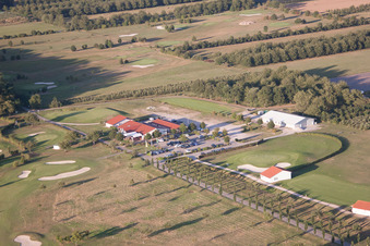 Club de golf Urloffen à le quartier Urloffen in Appenweier dans le département Bade-Wurtemberg, Allemagne hors des airs