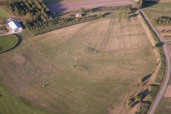 Club de golf Urloffen à le quartier Urloffen in Appenweier dans le département Bade-Wurtemberg, Allemagne vue du ciel