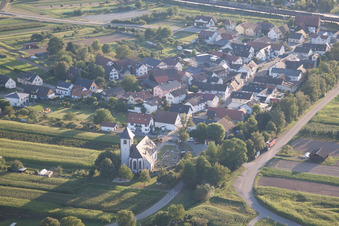 Vue oblique de Quartier Urloffen in Appenweier dans le département Bade-Wurtemberg, Allemagne