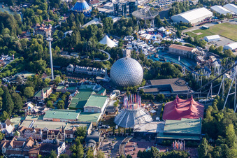 Photographie aérienne de Centre de loisirs - Parc d'attractions Europa-Park à Rust dans le département Bade-Wurtemberg, Allemagne