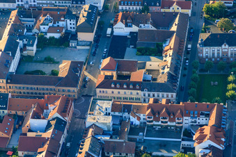 Vue aérienne de Lilienstr à Germersheim dans le département Rhénanie-Palatinat, Allemagne