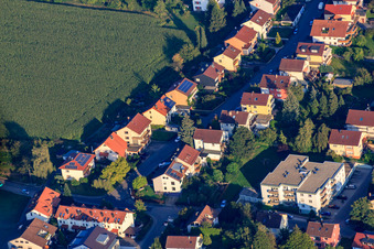 Vue aérienne de À Rothsberg à Ispringen dans le département Bade-Wurtemberg, Allemagne