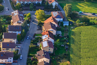 À Rothsberg à Ispringen dans le département Bade-Wurtemberg, Allemagne d'en haut