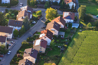 À Rothsberg à Ispringen dans le département Bade-Wurtemberg, Allemagne hors des airs
