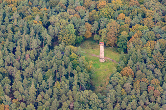 Tour Ludwig à Rhodt unter Rietburg dans le département Rhénanie-Palatinat, Allemagne d'en haut
