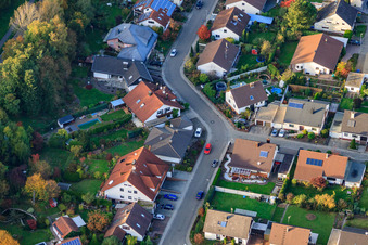 Anneau Sud à Rülzheim dans le département Rhénanie-Palatinat, Allemagne depuis l'avion