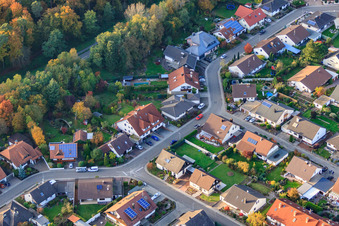 Enregistrement par drone de Anneau Sud à Rülzheim dans le département Rhénanie-Palatinat, Allemagne
