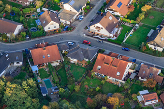 Anneau Sud à Rülzheim dans le département Rhénanie-Palatinat, Allemagne depuis l'avion