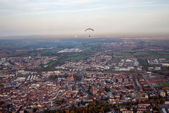 Vue d'oiseau de Landau in der Pfalz dans le département Rhénanie-Palatinat, Allemagne