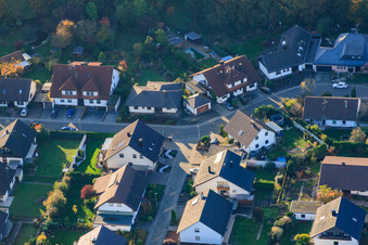 Anneau Sud à Rülzheim dans le département Rhénanie-Palatinat, Allemagne vu d'un drone